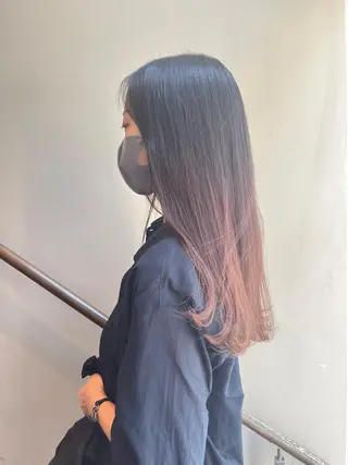ロング 韓国好き🇰🇷 美容師MIKUのヘアスタイル