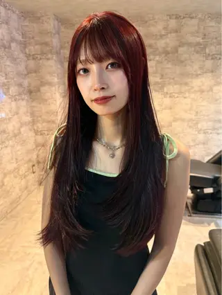 ロング カラー mai / linoah˚✧のヘアスタイル