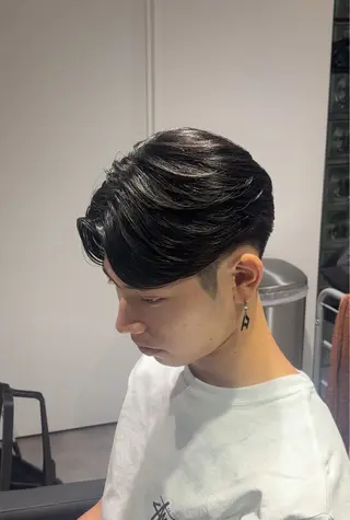 パーマ メンズ メンズ特化 ulus高森蓮のヘアスタイル
