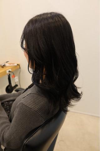 ミディアム カラー レイヤー/ヘアセット 💐nao.のヘアスタイル