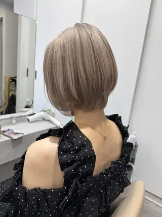 ショート カラー 🌼ベージュ/暖色 🌼すずのヘアスタイル