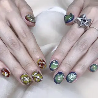 ネイル NAILサロン 木にいるのネイルデザイン