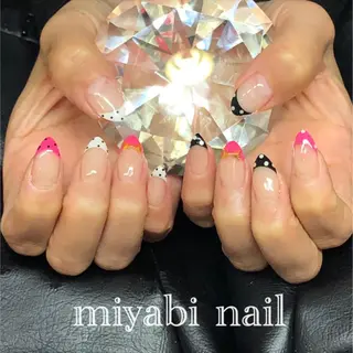 ネイル miyabi nail 桂川駅近くのネイルデザイン