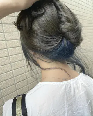 カラー トレンドパーマ 加藤菜月のヘアスタイル