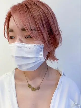 ショート 💜ショート💜 ウルフ、ボブ二色亜美のヘアスタイル