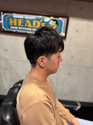 ミディアム 🔥無料メンズカット /パーマ🔥奥山のヘアスタイル