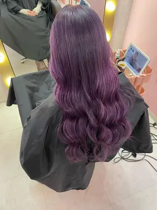 ロング カラー 町田ブリーチ特化 MANATOのヘアスタイル