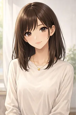 セミロング 武田 空のヘアスタイル