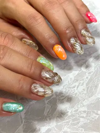 ネイル 茂野 恵のネイルデザイン