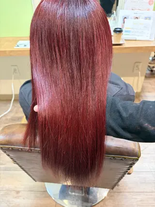 セミロング カラー 小野 さくらのヘアスタイル