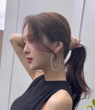 セミロング カラー 🌫️大人韓国ヘア 🌫️naoyaのヘアスタイル
