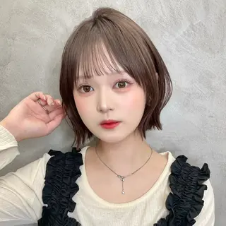 ショート ♥️似合わせボブ/ 縮毛矯正/大和田拓夢のヘアスタイル