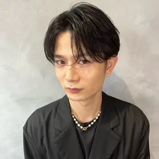 ミディアム ALLYS 中島史優のヘアスタイル