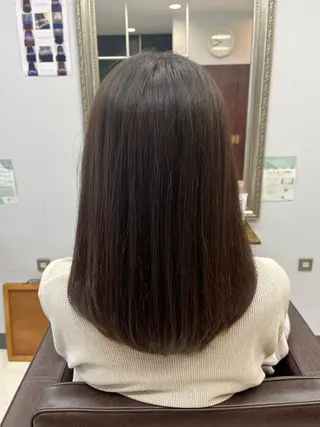 セミロング 産休の為お休みです! 小島凜のヘアスタイル