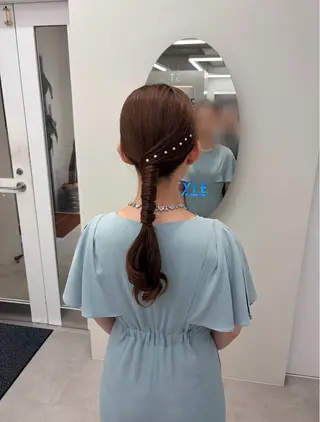 ロング エクステ|カラー| Futaba🎀♡のヘアスタイル