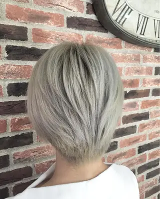 ショート ミディアム カラー メンズ特化美容師 カラー専門ぺーターのヘアスタイル