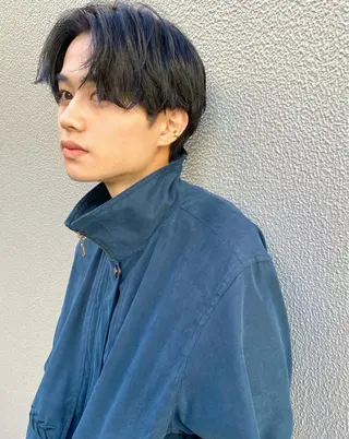 メンズ kitin 吉祥寺 山岸花のヘアスタイル