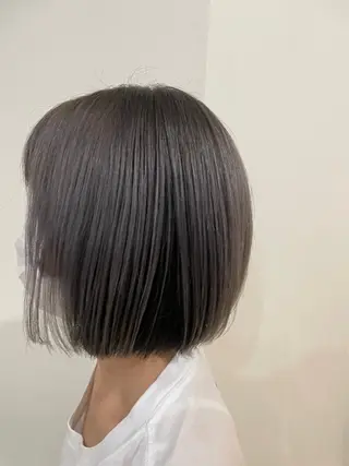 ショート カラー 【透明感カラー】💠 TETSUのヘアスタイル