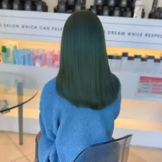 ミディアム カラー mei 撮影モデル募集中！のヘアスタイル