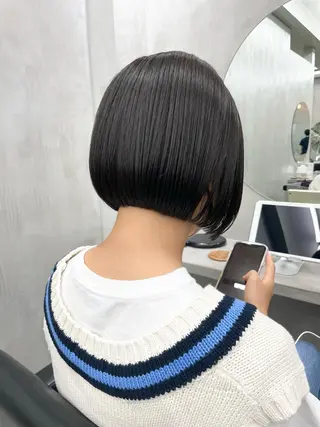 ショート カラー 華 /ショート/ボブのヘアスタイル