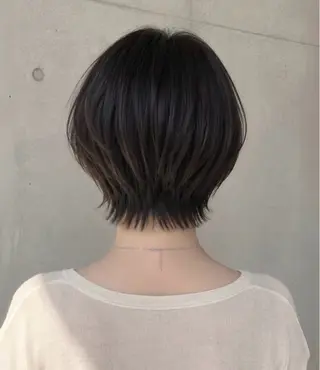 ショート 《期間限定無料》 くびれショート 日向のヘアスタイル
