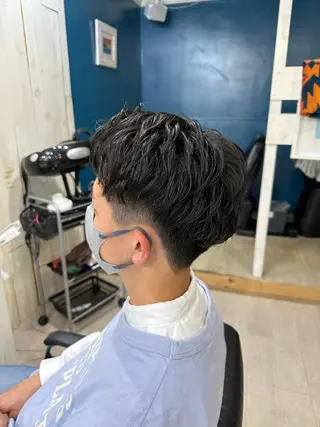 ショート メンズ Mens cut Hannaのヘアスタイル