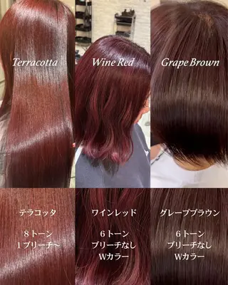 カラー カラー特化☁️🌈 風見　流々香のヘアスタイル