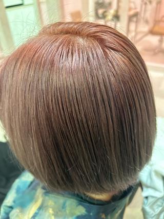 ショート 大山 莉奈のヘアスタイル