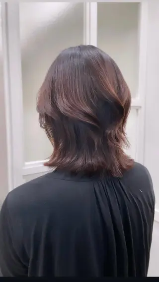ミディアム Yuka ∥ 深層筋 ×睡眠改善ヘッドスパのヘアスタイル