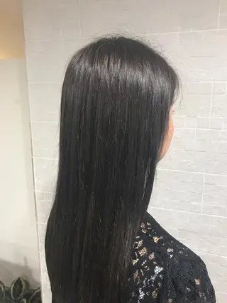 ロング カラー shi hoのヘアスタイル