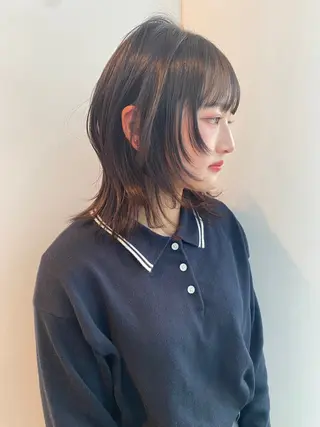 ミディアム カラー mai / linoah˚✧のヘアスタイル