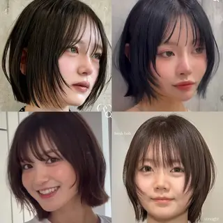 ショート 【美髪ストレート】 【縮毛矯正】だいきのヘアスタイル