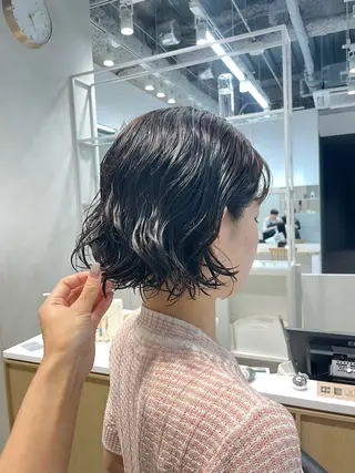 ショート 表参道レイヤーカット 髪質改善山岸季生のヘアスタイル