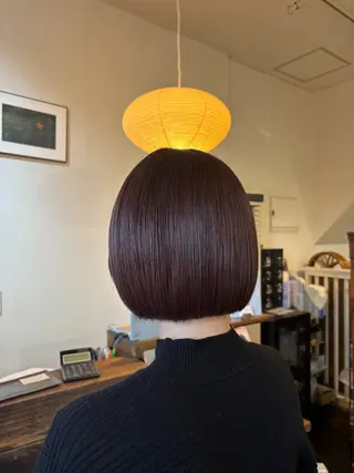 ミディアム 三國 栞音のヘアスタイル