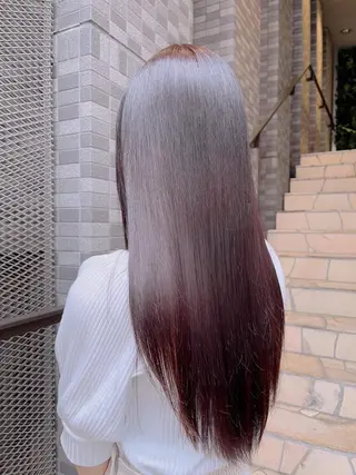 カラー しみず りぶのヘアスタイル