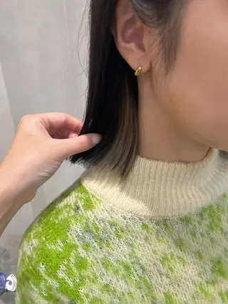 ミディアム カラー IVY villa Suzu.のヘアスタイル