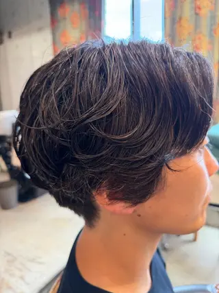 ショート パーマ ヘアアレンジ メンズ 🍀Ryosuke 🍀のヘアスタイル
