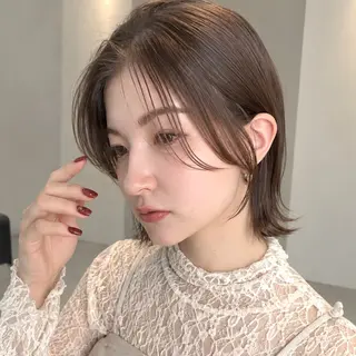 ショート ヘアセット/透明感 カラー/MIHO♡のヘアスタイル