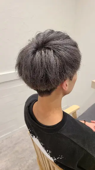 メンズ カラー 😈川口 海人😈のヘアスタイル
