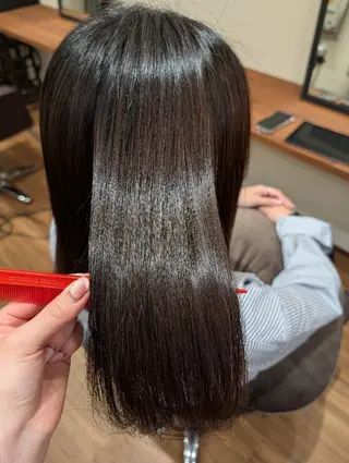 セミロング 花森 捺巳のヘアスタイル