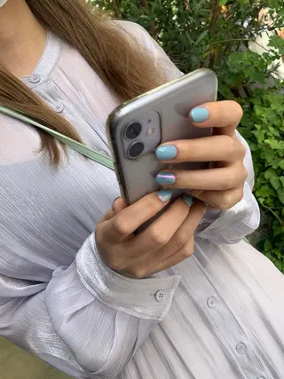 ネイル なぽ ❤︎長さだし / 韓国nailのネイルデザイン