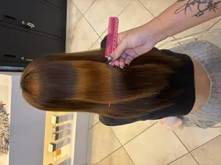 ロング カラー 淵野辺カラーモデル 募集🌼畔上のヘアスタイル