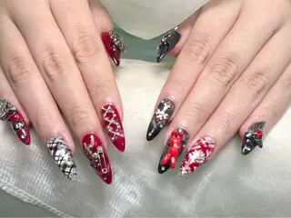 ネイル lucky nail 歌舞伎町のネイルデザイン
