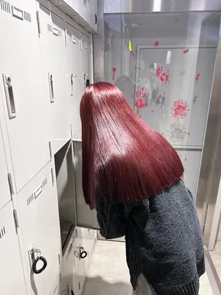 カラー 透明感ベージュ🤎 ナチュラルレイヤーのヘアスタイル