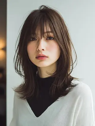 ミディアム 艶髪診断で絶対綺麗✨ お悩み解決✨京谷宥✨のヘアスタイル
