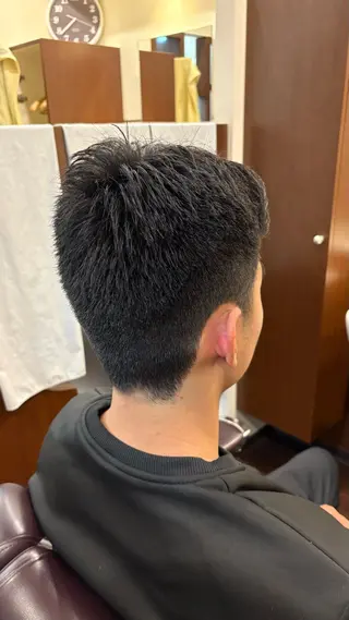 ショート メンズ コンダ フウマのヘアスタイル
