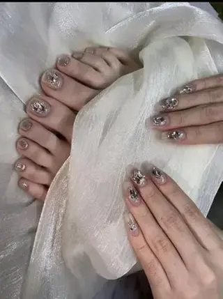 ネイル HanaBloom 🩷ビンビンのネイルデザイン