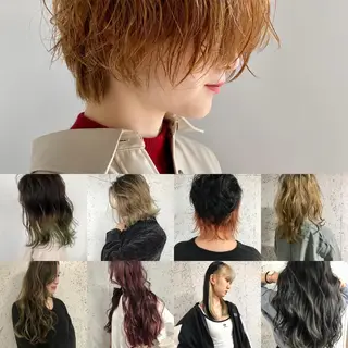 カラー KOOKI スティードトーキョーのヘアスタイル