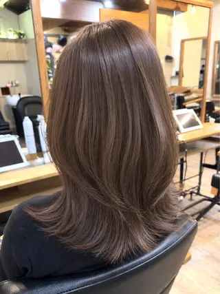 ミディアム カラー muscali♡ 原宿.表参道のヘアスタイル