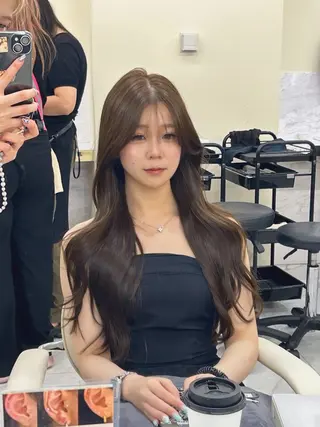 ロング hiyori🎀 トレンドレイヤーのヘアスタイル